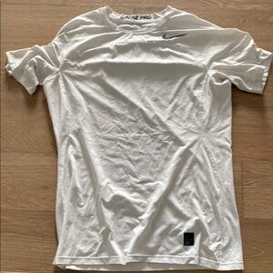 Nike Pro Men's White Shirt